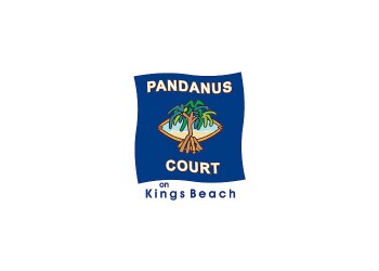 Pandanus Court Apartments - Kings Beach Logo Design Sunshine Coast